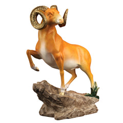 "Famous Across the World" bronze sheep ornament is sent to the office to celebrate the birthday of elders. Home crafts